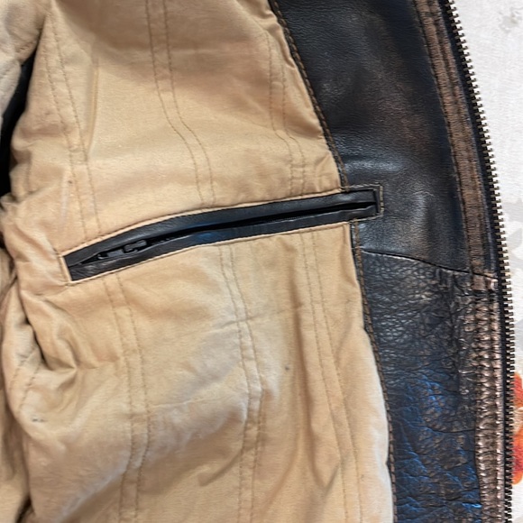 Leather Motorcycle Jacket - Picture 12 of 16